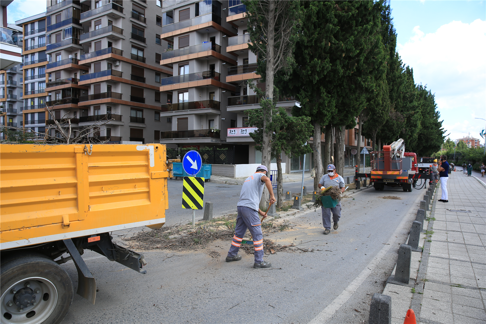 Çekmeköy Belediyesi ekipleri, Kıbrıs