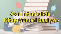 Axis İstanbul’da Kitap Günleri başlıyor