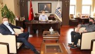 Başkan Büyükgöz Türkoğlu ve Tunçeri’yi Ağırladı