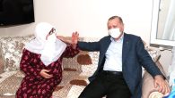 Cumhurbaşkanı Erdoğan, Mahruze Teyzeyi Ziyaret Etti