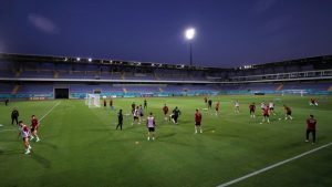 A Milli Futbol Takımı, Bakü’deki ilk çalışmasını yaptı