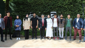 Başkan Keskin, Teknofest İkincisi İstanbulensis Robotik Takımını Ağırladı