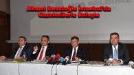 Ahmet Davutoğlu İstanbul’da Gazetecilerle Buluştu
