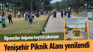 Yenişehir Piknik Alanı yenilendi