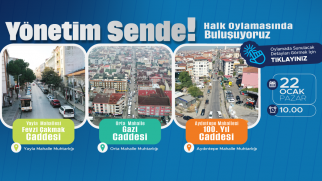 Tuzla’daki 3 Caddenin Nasıl Kullanılacağına Vatandaşlar Karar Verecek