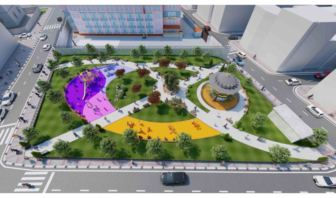 Başkan Av.Abdurrahman Dursun’dan, 50.Yıl Mahallesi’ne Kitap Kafe’li Yeni Park Sultangazi