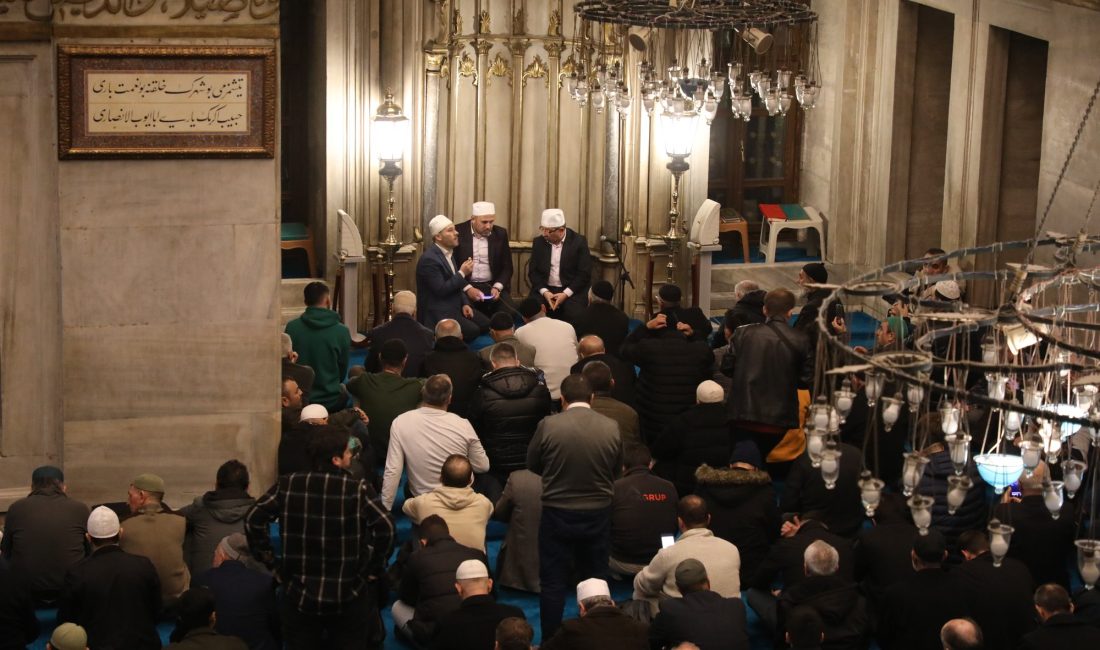 Dünyanın dört bir yanından gelen müminler her yıl olduğu gibi