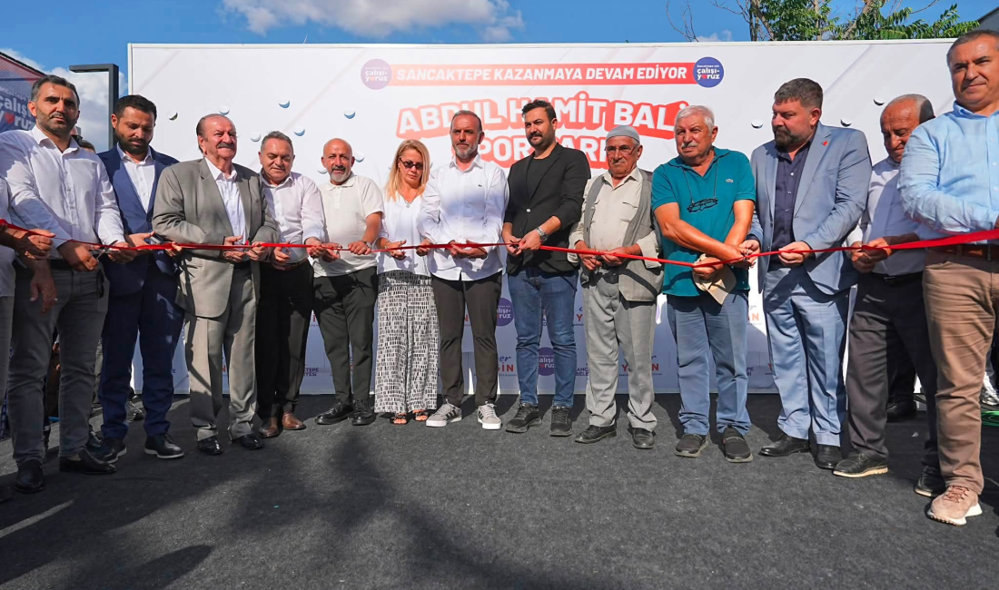 Sancaktepe Belediyesi tarafından Emek Mahallesi’nde yapımı tamamlanan ve kısa süre