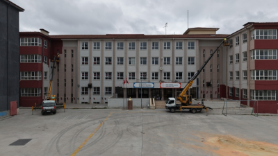 Yeni eğitim öğretim yılının başlamasına sayılı günler kala ilçemizdeki okullarda