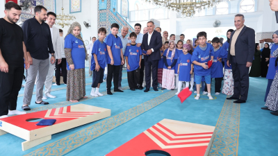 Sultangazi Belediyesi, yaz dönemi Kur’an kursunda eğitim gören öğrencileri ders