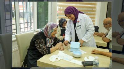 Ümraniye Belediyesi Aktif Yaş Al Merkezlerimizde Alzheimer hastası yaşlılar için