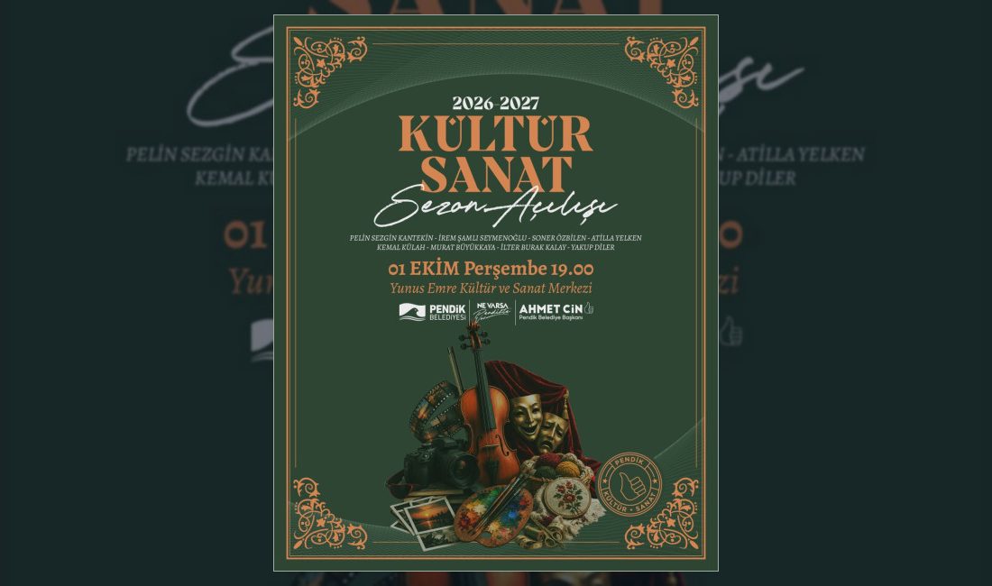 Pendik Belediyesi 2026-2027 Kültür Sanat Sezonu, sinema, fuar, konser ve