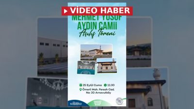 Arnavutköy Belediyesi tarafından Ömerli Mahallesi'nde inşa edilen Mehmet Yusuf Aydın
