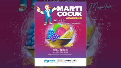 Pendik Belediyesince düzenlenen Martı Çocuk Akademisi öğrencileri sergisi Mehmet Akif