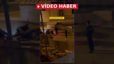 İstanbul Pendik'te trafikte tartışan sürücü motosikletliyi düşürdü. Araçtan inip motoru