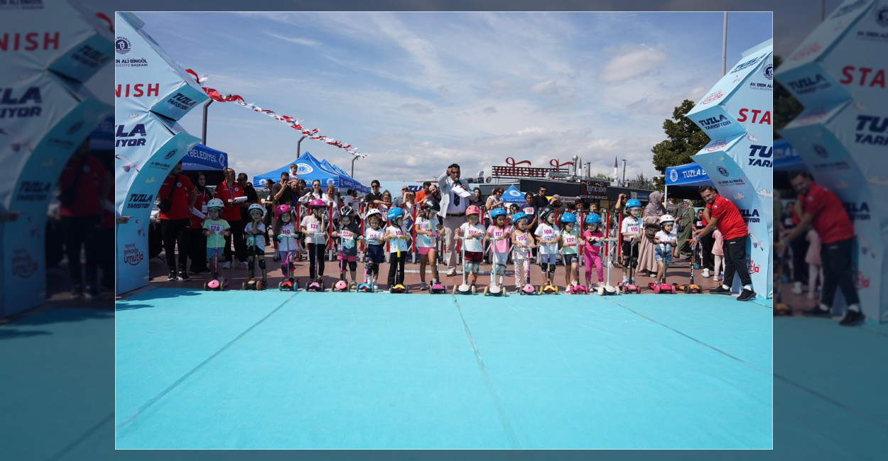 Tuzla Belediyesi tarafından düzenlenen Tuzla Yarışıyor etkinliği sahilde coşkuyla başladı.