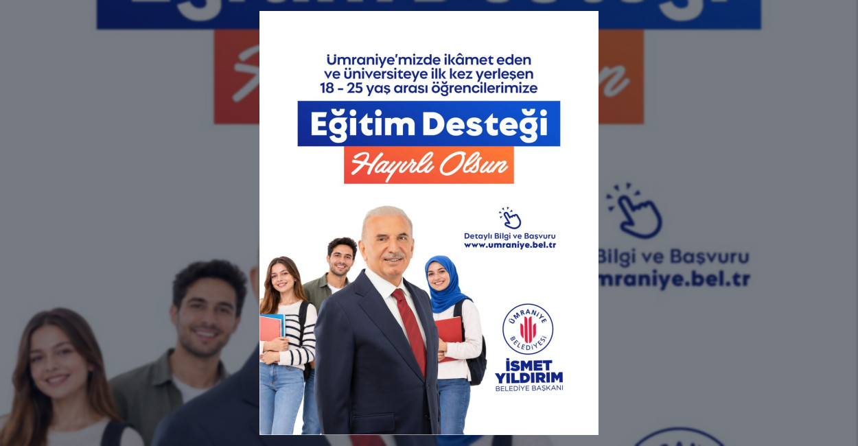 Ümraniye Belediyesi 2026 YKS ile ilk kez üniversiteye yerleşen öğrenciler