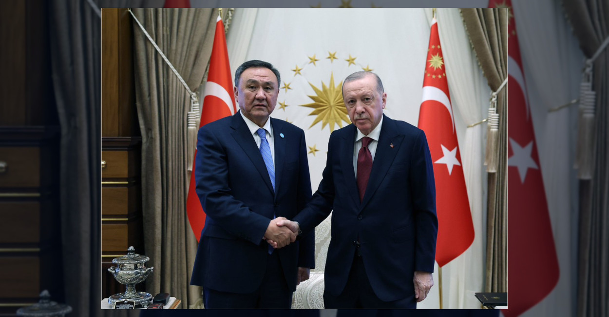 Cumhurbaşkanı Recep Tayyip Erdoğan, Türk Devletleri Teşkilatı Genel Sekreteri Kubanıçbek