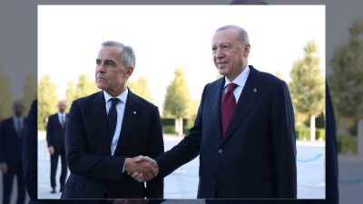 Cumhurbaşkanı Recep Tayyip Erdoğan, Türkiye'ye resmî ziyarette bulunan Kanada Başbakanı