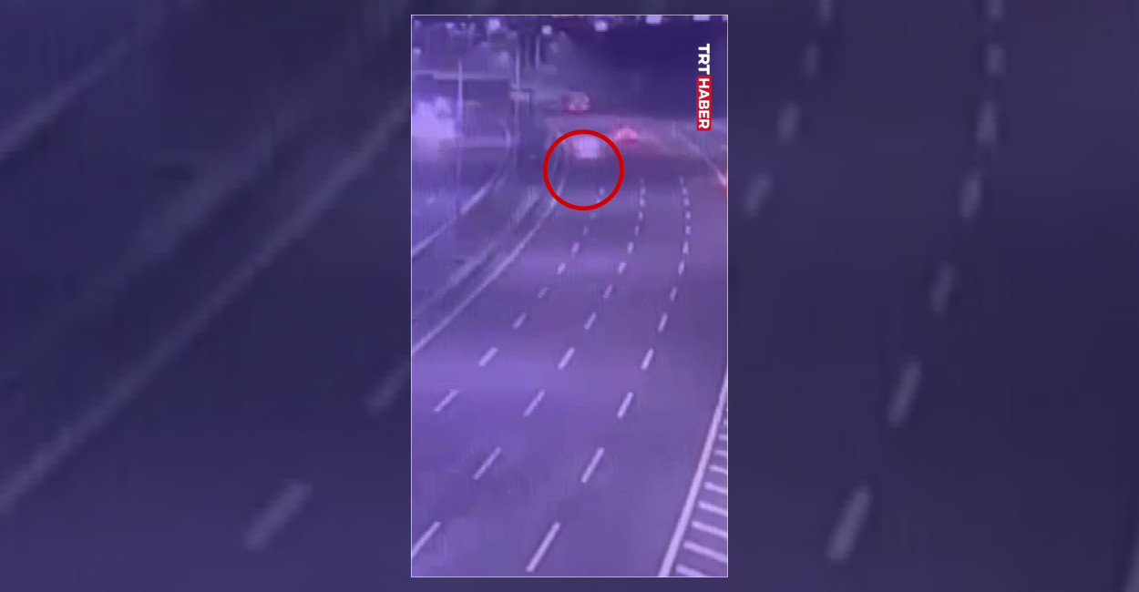 İstanbul'da Kuzey Marmara Otoyolu'nda ters yönde ilerleyerek kazaya sebep olan
