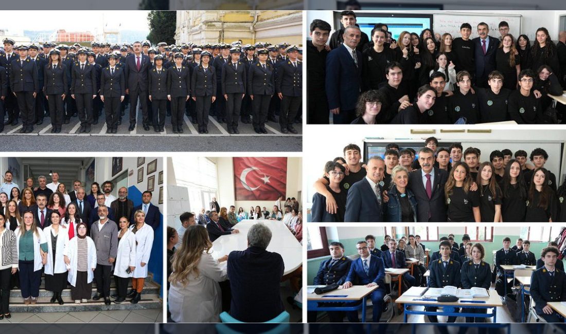 Millî Eğitim Bakanı Yusuf Tekin, İstanbul Kadıköy Lisesi ile Beşiktaş
