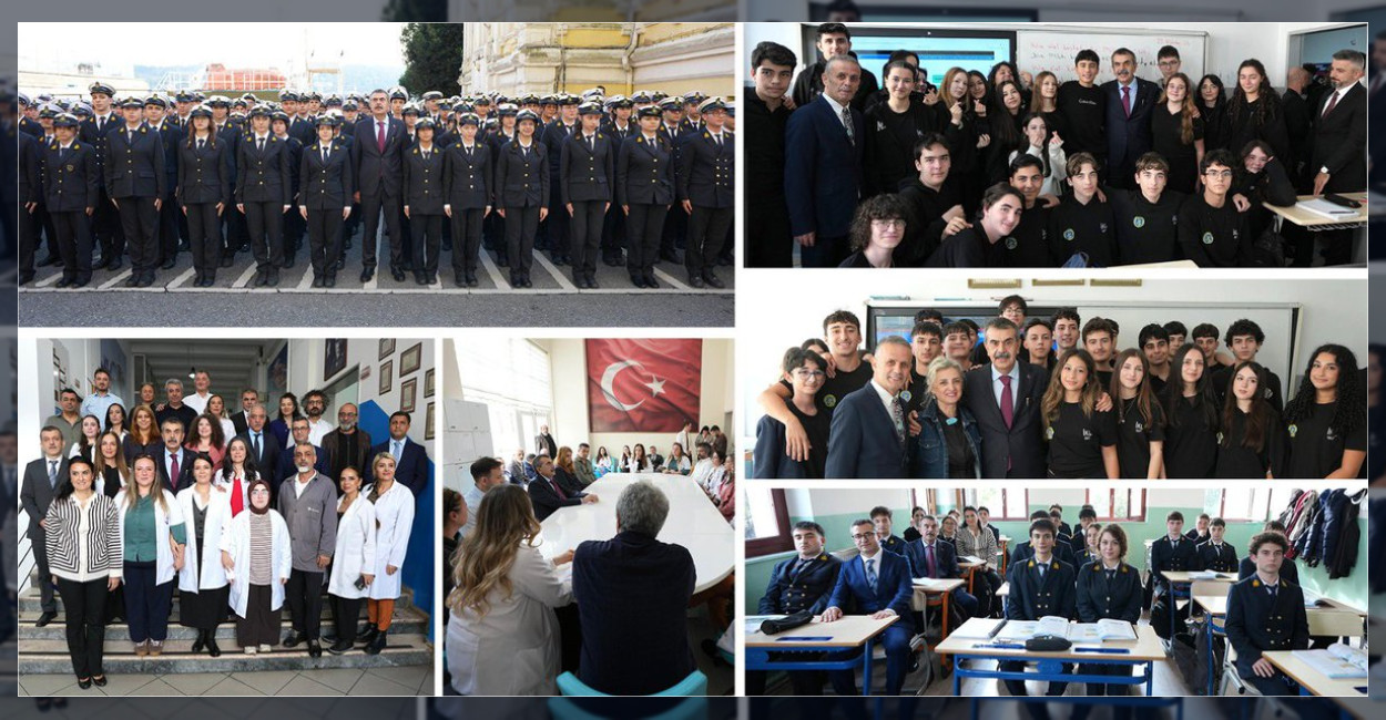 Millî Eğitim Bakanı Yusuf Tekin, İstanbul Kadıköy Lisesi ile Beşiktaş