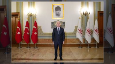 İstanbul Valiliğinde Cumhuriyet'in 103. yıl dönümü dolayısıyla tebriklerin kabulü töreni