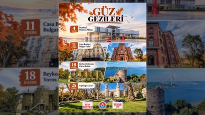 Maltepe Belediyesi tarafından düzenlenen ücretsiz güz gezilerinin kasım ayı kayıt